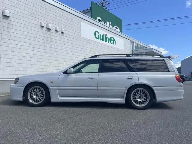 日産 ステージア オーテック260RS 山形県 1998(平10)年 11.6万km シルキースノーパール RB26DETTエンジン/4WDターボ/５速マニュアル/R5 6/10、113062Km時タイミングベルト交換済み/社外サス（純正有り）/専用スポーツシート/専用３連センターコンソールメーター/専用大型ルーフスポイラー/専用ＢＢＳ１７インチＡＷ/ブレンボブレーキ/電動スーパーＨＩＣＡＳ/ETC/新車時保証書、取扱説明書/全記録簿有り