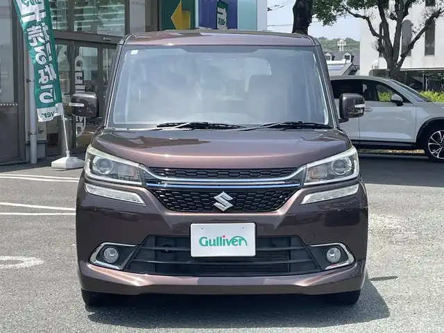 スズキ ソリオ バンディット HV SV 熊本県 2016(平28)年 2.8万km クラッシーブラウンM デュアルカメラブレーキサポート/プッシュスタート/社外ナビ/（CD・DVD・フルセグTV・BTオーディオ・SD）/バックカメラ/純正15インチAW/片側パワースライドドア/クルーズコントロール/LEDヘッドライト/オートライト/フォグライト/横滑り防止装置/ウィンカーミラー/純正フロアマット/純正ドアバイザー/新車保証書/取扱説明書/スマートスペアキー×1本