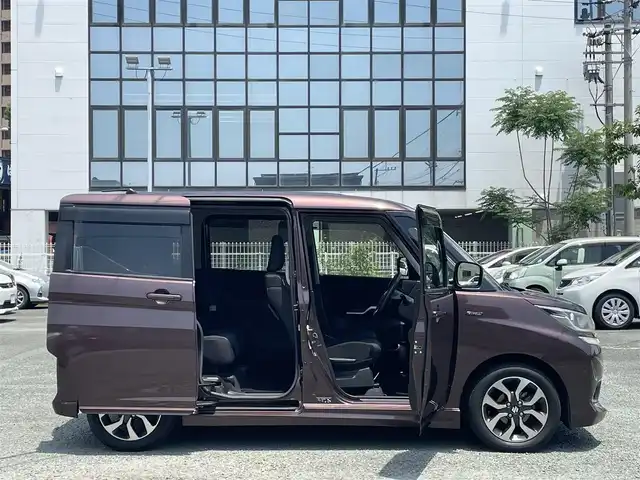 スズキ ソリオ バンディット HV SV 熊本県 2016(平28)年 2.8万km クラッシーブラウンM デュアルカメラブレーキサポート/プッシュスタート/社外ナビ/（CD・DVD・フルセグTV・BTオーディオ・SD）/バックカメラ/純正15インチAW/片側パワースライドドア/クルーズコントロール/LEDヘッドライト/オートライト/フォグライト/横滑り防止装置/ウィンカーミラー/純正フロアマット/純正ドアバイザー/新車保証書/取扱説明書/スマートスペアキー×1本