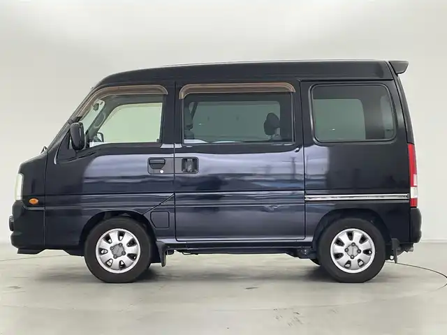 スバル ディアス ワゴン スーパーチャージャー 群馬県 2004(平16)年 8.8万km オブシディアンブラックパール 【自店専用/落札不可】/ワンオーナー/4WD/スーパーチャージャー/ポータブルナビ/　　ワンセグTV/ETC/両側スライドドア/純正13インチAW/純正フロアマット