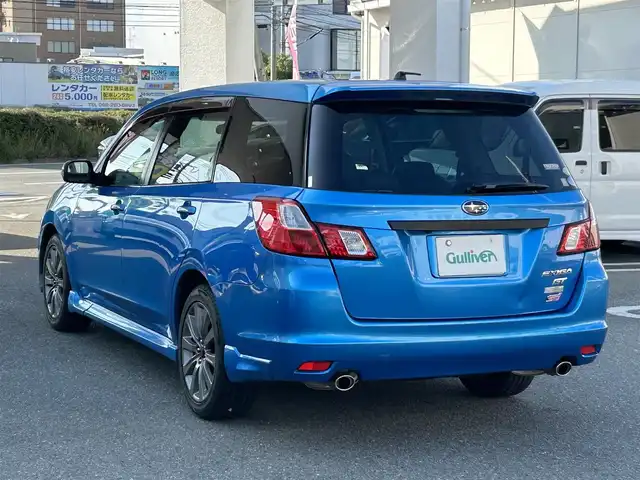 スバル エクシーガ 2．0GT 福岡県 2009(平21)年 18.5万km サファイアブルーパール 禁煙車/AWD/純正メーカーナビ/ビルトインETC/三列シート/ガラスルーフ/プッシュスタート/バックカメラ/クルーズコントロール/ドアバイザー/パドルシフト/ドアバイザー/LEDヘッドライト/フォグランプ/電格ミラー/保証書/取扱説明書/スペアキー