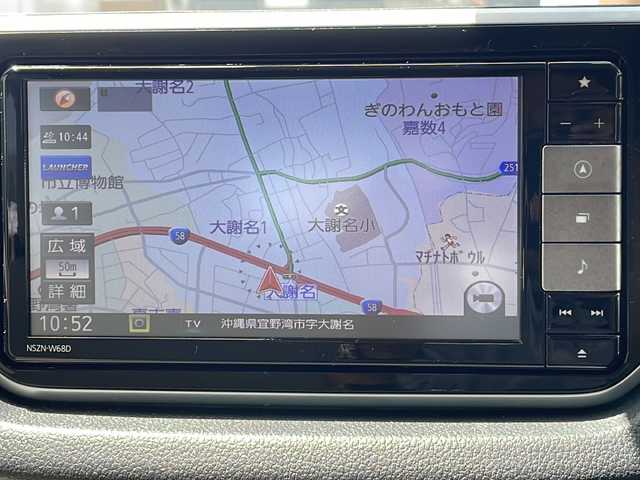 ダイハツ ムーヴ X SAⅢ 沖縄県 2018(平30)年 3.6万km ファイアークォーツレッドM 禁煙車　/純正ナビ　フルセグＴＶ　Bluetooth DVD再生可/バックカメラ　/前方ドライブレコーダー　/Ｄ席シートヒーター　/オートライト　/オートハイビーム　/ＬＥＤヘッドライト　/ＵＳＢ入力端子　/ステアリングスイッチ　/スマートキー