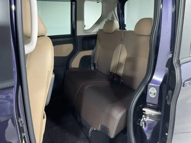 日産 ルークス ハイウェイスター Gターボ 神奈川県 2022(令4)年 2.8万km アメジストパープル ターボ/快適パックA/プレミアムグラデーションインテリア/純正9型SDナビゲーション【MM321D-L】/フルセグ　CD DVD　AM FM CD DVD　Bluetooth　iphone ipod /インテリジェントアラウンドビューモニター/先進安全装備/インテリジェントエマージェンシーブレーキ/踏み間違い防止アシスト/インテリジェントLI【車線逸脱防止支援システム】/車線逸脱警報/インテリジェントECW【前方衝突予測警報】/インテリジェントDA【ふらつき警報】/標識認識機能/ハンズフリー両側電動スライドドア【ロールサンシェード】/ブラウン革巻きステアリング/プラズマクラスター付きリアツーリングファン/グラデーションブラウン合皮×トリコットコンビシート/後席パーソナルテーブル/助手席シートバックUSB電源ソケット/SOSコール/純正ナビ連動前方ドライブレコーダー/自動防眩ミラー/プッシュスタート/スマートキー/純正14インチアルミホイール/純正リアスポイラー/LEDヘッドランプ/オートライト/LEDフロントフォグランプ/スペアキー