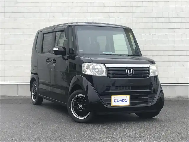 ホンダ Ｎ ＢＯＸ G Lパッケージ 栃木県 2014(平26)年 7.8万km スマートブラック 株)IDOMが運営する【じしゃロン小山店】の自社ローン専用車両になります。こちらは現金またはオートローンご利用時の価格です。自社ローンご希望の方は別途その旨お申付け下さい//禁煙車/社外フルセグナビ/（CD/DVD/AM/FMラジオ）/(Bluetooth)/スマートキー/プッシュスタート/バックカメラ/ＥＴＣ/片側パワースライドドア/チップアップシート/ステアリングリモコン/電動格納ドアミラー/パワーウインドウ