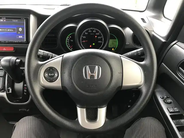 ホンダ Ｎ ＢＯＸ G Lパッケージ 栃木県 2014(平26)年 7.8万km スマートブラック 株)IDOMが運営する【じしゃロン小山店】の自社ローン専用車両になります。こちらは現金またはオートローンご利用時の価格です。自社ローンご希望の方は別途その旨お申付け下さい//禁煙車/社外フルセグナビ/（CD/DVD/AM/FMラジオ）/(Bluetooth)/スマートキー/プッシュスタート/バックカメラ/ＥＴＣ/片側パワースライドドア/チップアップシート/ステアリングリモコン/電動格納ドアミラー/パワーウインドウ