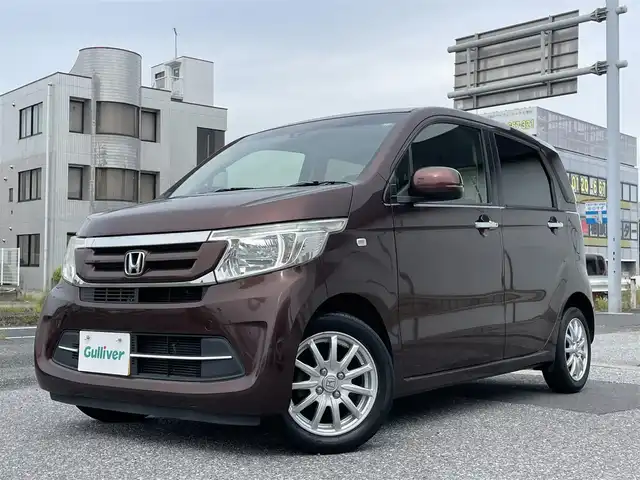 ホンダ Ｎ ＷＧＮ G SSコンフォートパッケージ 千葉県 2017(平29)年 4.4万km プレミアムアガットブラウンP あんしんパッケージ/・シティブレーキアクティブシステム（低速域衝突軽減ブレーキ+誤発進抑制機能）/・前席用i-サイドエアバッグシステム＋サイドカーテンエアバッグシステム/横滑り防止装置/運転席助手席シートヒーター/社外ナビ（AVIC-MR299）/CD/DVD/FM/AM/BTオーディオ/プッシュスタート/ETC/スペアキー/記録簿：R6/11/30/取扱説明書