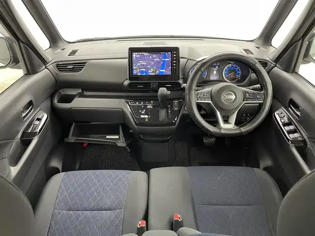 日産 ルークス HWS Gターボ プロパイロットED 岡山県 2023(令5)年 4.5万km ホワイトパール 純正9型ナビ MM222D-Le/地デジフルセグ/HDMI/Bluetooth/アラウンドビューモニター/ハンズフリーパワースライドドア/エマージェンシーブレーキ/プロパイロット /両側パワースライドドア/LEDヘッドライト/オートライト /後席サンシェード/シートバックテーブル/ビルトインETC/純正前後ドラレコ /プッシュスタート /スマートキー/ターボ/純正15インチアルミホイール
