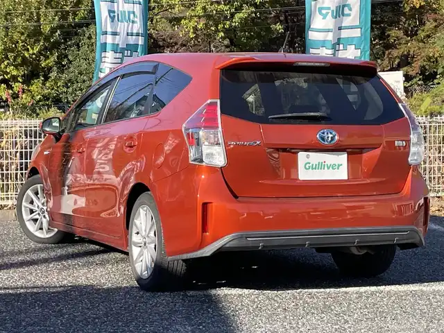 トヨタ プリウス α S ツーリングセレクション 埼玉県 2016(平28)年 6.4万km オレンジM 純正ナビTV/ナビSD読み込みせず。/純正Aw/バックカメラ/前後ドラレコ/ビルトインETC/プッシュスタート/LEDヘッドライト/オートライト/取扱説明書/保証書付整備手帳