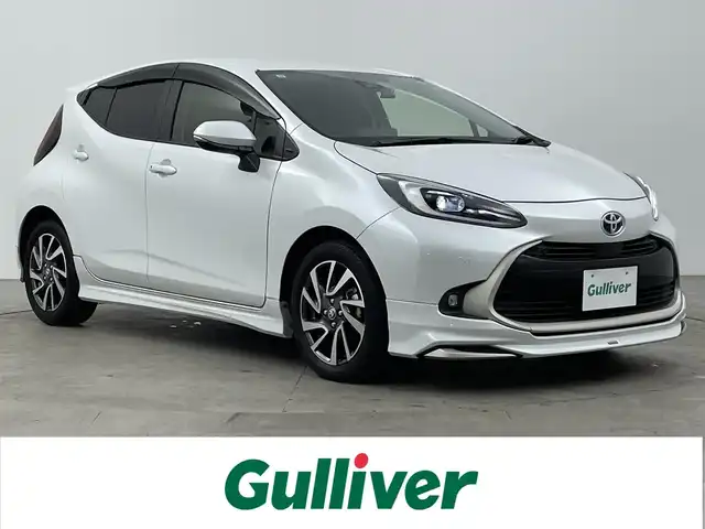トヨタ アクア Z 大分県 2021(令3)年 2.2万km プラチナホワイトパールマイカ 純正ディスプレイオーディオ/フルセグ/BT/applecarplay/androidauto/ETC/バックカメラ/シートヒーター（D/N）/パワーシート（D）/ドラレコ前後/ステアリングヒーター/トヨタセーフティーセンス/衝突軽減ブレーキ/レーンキープアシスト/コーナーセンサー/標識認識機能/オートハイビーム/レーダークルーズ/モデリスタ（F/S/R）/AC100W