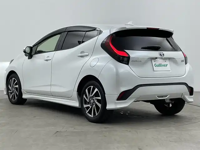 トヨタ アクア Z 大分県 2021(令3)年 2.2万km プラチナホワイトパールマイカ 純正ディスプレイオーディオ/フルセグ/BT/applecarplay/androidauto/ETC/バックカメラ/シートヒーター（D/N）/パワーシート（D）/ドラレコ前後/ステアリングヒーター/トヨタセーフティーセンス/衝突軽減ブレーキ/レーンキープアシスト/コーナーセンサー/標識認識機能/オートハイビーム/レーダークルーズ/モデリスタ（F/S/R）/AC100W