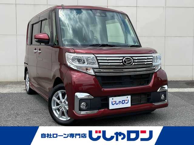 ダイハツ タント カスタム X SA Ⅲ 埼玉県 2018(平30)年 6.9万km ファイアークォーツレッドM (株)IDOMが運営する【じしゃロン熊谷店】の自社ローン専用車両になりますこちらは現金またはオートローンご利用時の価格です。自社ローンご希望の方は別途その旨お申付け下さい/純正ナビ/（CD/DVD/BT/SD/AUX/ラジオ/フルセグ）/バックカメラ/片側パワースライドドア/ビルトインETC/衝突軽減ブレーキ/LED/フォグランプ/オートライト/オートハイビーム/前方ドライブレコーダー/D席シートヒーター/アイドリングストップ/プッシュスタート/スマートキー/ウインカーミラー/純正フロアマット/ドアバイザー/コーナーセンサー