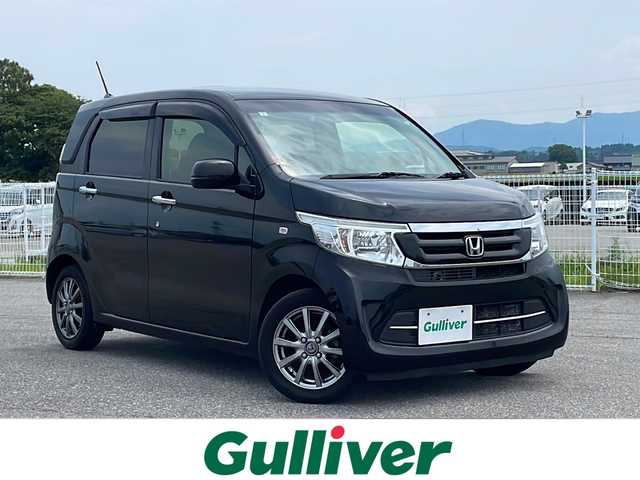 ホンダ Ｎ ＷＧＮ G Lパッケージ 富山県 2017(平29)年 6.8万km クリスタルブラックパール 社外ナビ/フルセグＴＶ/ＣＤ・ＤＶＤ・ＢＴ/オートライト/ベンチシート/社外フロアマット/社外ＡＷ/盗難防止装置/ドライブレコーダー/プッシュスタート/ＥＴＣ/ＡＡＣ/ＬＥＤヘッドライト/スマートキー/スペアキー/保証書/取扱説明書/記録簿