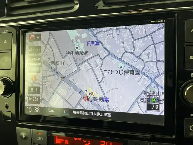 日産 セレナ HWS S HV Vセレ +Sefty 埼玉県 2015(平27)年 5.4万km ブリリアントホワイトパール 純正7型ナビ/（フルTV/AM/FM/CD/DVD/BT）/純正11型フリップモニター/クルーズコントロール/全方位カメラ/両側パワースライドドア/プッシュスタート/純正フロアマット/純正アルミホイール/パワーステアリング/パワーウィンドウ