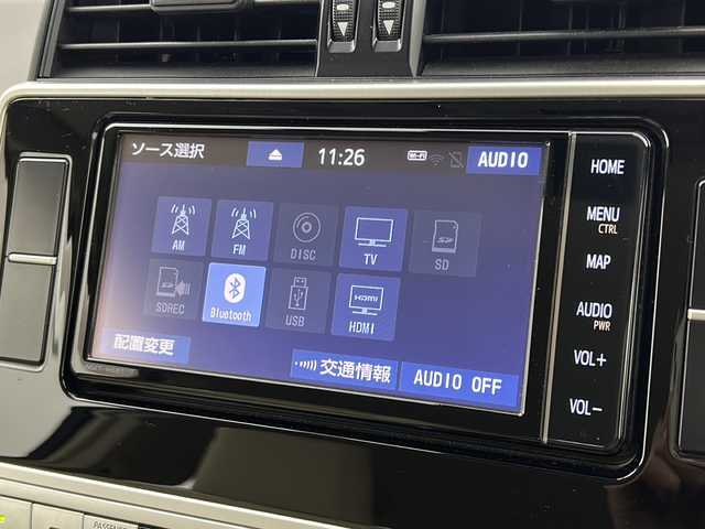 トヨタ ランドクルーザー プラド TX 宮城県 2019(令1)年 5.9万km ホワイトパールクリスタルシャイン Toyota Safety Sense /・プリクラッシュセーフティ/・レーンディパーチャーアラート/・オートマチックハイビーム/・レーダークルーズコントロール/純正7インチSDナビ/・BT.HDMI.SD.USB/バックカメラ/フルセグTV/ステアリングスイッチ/プッシュスタート/スマートキー×2/純正エンジンスターター/ビルトインETC2.0/純正ドライブレコーダー（F）/LEDヘッドライト/LEDフォグライト/純正フロアマット/社外16インチAW/ワイパーデアイサー/ダウンヒルアシスト/レザー調シートカバー/ドアバイザー