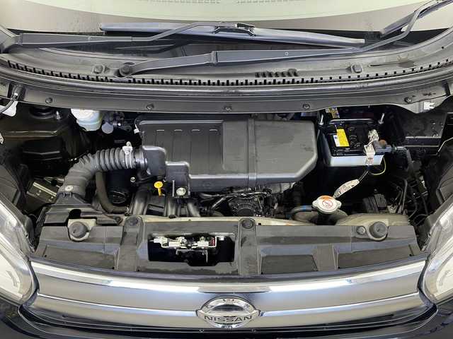 日産 デイズ X 栃木県 2019(平31)年 5.6万km ブラック 社外オーディオ/（CD/AM/FM/USB）/アラウンドビューモニター/コーナーセンサー/ドライブレコーダー/シートヒーター（D席）/プリクラッシュブレーキ/電格ウィンカーミラー/アイドリングストップ/電格ウィンカーミラー/純正フロアマット/純正ドアバイザー/社外14インチアルミホイール/プッシュスタート/スペアキー×１/取扱説明書