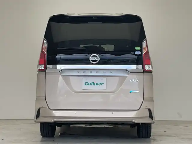 日産 セレナ ハイウェイスター 愛知県 2016(平28)年 6.6万km カシミヤグレージュ 2トーン プロパイロット/純正9インチSDナビ（地図SDカード無し）/フリップダウンモニター/全方位カメラ/両側パワースライドドア/クルーズコントロール/イージーオープン機能/コーナーセンサー/純正アルミホイール/LEDヘッドライト/インテリジェントミラー/リアオートエアコン/ETC/衝突被害軽減ブレーキ/フルセグTV/CD DVD/Bluetooth/ステアリングスイッチ/スマートキー/プッシュスタート