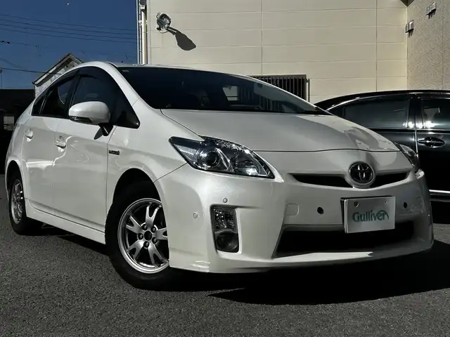 トヨタ プリウス G 和歌山県 2009(平21)年 2.6万km ホワイトパールクリスタルシャイン ワンオーナー/純正メーカーナビ・CD・DVD・Bluetooth/バックカメラ/クルーズコントロール/クリアランスソナー/スマートキー/ドライブレコーダー/スペアキー/保証書/取扱説明書