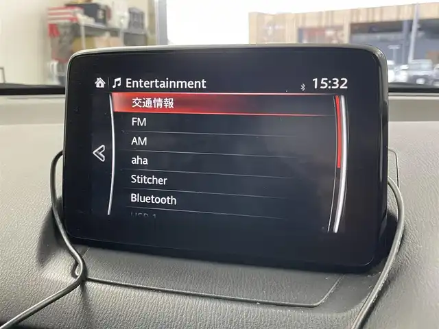 マツダ デミオ 13S 埼玉県 2018(平30)年 6.3万km ディープクリスタルブルーマイカ 純正ナビ　３６０度ビューモニター　ＢＳＭ　ＥＴＣ　前後ドライブレコーダー　スマートシティブレーキサポート　ミラー一体型ドラレコ　シートヒーター　オートライト　ＬＥＤヘッドライト　地デジフルセグ