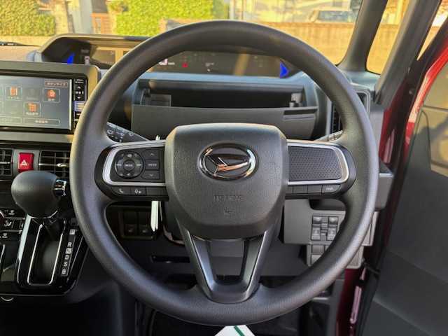 ダイハツ タント カスタム X 大阪府 2023(令5)年 1.4万km ブラックマイカメタリック/ファイアークォーツレッドメタリック 2トーン 純正ナビ/バックカメラ/フルセグ/両側パワースライドドア/スマートアシスト/シートヒーター/ハーフレザーシート/純正アルミホイール/LEDヘッドライト/プッシュスタート/スマートキー