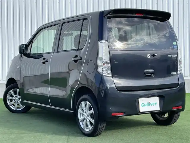 スズキ ワゴンＲ スティングレー X 香川県 2013(平25)年 9.5万km ブルーイッシュブラックパール3 エクリプス7型ナビ/・CD/DVD/・フルセグTV/・iPod接続/純正14インチアルミ/アイドリングストップ/HIDオートヘッドライト/フォグランプ/スマートキー/プッシュスタート