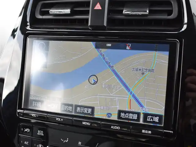 トヨタ プリウス A プレミアム　ツーリングセレ 福岡県 2018(平30)年 8万km ダークブルーマイカM トヨタセーフティセンス/純正9インチメモリナビ/フルセグ/CD/DVD/BT/HDMI/バックカメラ/純正LEDヘッドライト/純正17インチアルミホイール/純正ドライブレコーダー/合皮レザーシート/レーダークルーズコントロール/ブラインドスポットモニター/クリアランスソナー/ヘッドライトアップディスプレイ/前席シートヒーター/D席パワーシート/ステアリングリモコン/ビルトインETC