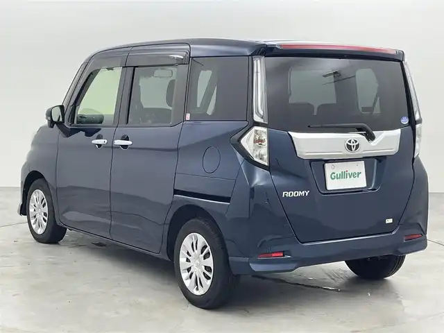 トヨタ ルーミー カスタムG－T 福岡県 2020(令2)年 6.5万km レーザーブルークリスタルシャイン 純正ナビ（ＢＴ，フルセグＴＶ）　/全方位カメラ　/ビルトインＥＴＣ　/ＡＣＣ　/コーナーセンサー　/衝突軽減ブレーキ　/横滑り防止装置　/アイドリングストップ　/両側電動スライドドア　/全席シートヒーター　/ＬＥＤライト