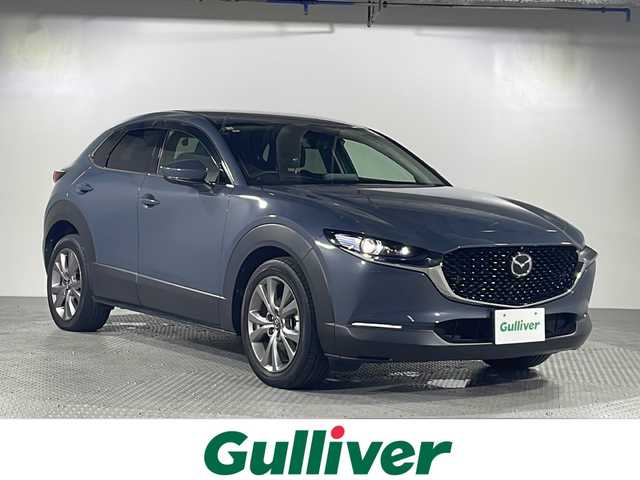 マツダ ＣＸ－３０ 20S プロアクティブツーリングセレ 沖縄県 2020(令2)年 3万km ポリメタルグレーM 禁煙車　/純正ナビ　/→【CD/DVD/フルセグTV/BT】/全方位カメラ　/ＥＴＣ　/前後ドラレコ　/レーダークルーズコントロール　/ブラインドスポットモニター/ヘッドアップディスプレイ　/パワーバックドア　/ハーフレザー　/前席シートヒーター　/ステアリングヒーター　/衝突被害軽減システム/横滑り防止装置/前後コーナーセンサー/純正LEDヘッドライト/オートライト/オートマチックハイビーム/スマートキー