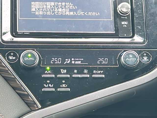 トヨタ カムリ G 茨城県 2018(平30)年 5.3万km グラファイトM セーフティーセンス/純正SDナビ/　　CD/DVD/BT/フルセグ/バックカメラ/レーダークルーズコントロール/LEDオートライト/パワーシート/純正17インチアルミホイール/ステアリングスイッチ/革巻きステアリング/スマートキー/ETC2.0