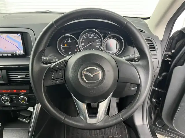 マツダ ＣＸ－５ XD 高知県 2012(平24)年 4万km ブラック 純正ナビ/　Bluetooth/フルセグ/　CD/DVD/AM/FM/バックカメラ/ターボ/ドライブレコーダー/ビルトインETC/純正フロアマット/純正17インチアルミホイール/オートライト/アイドリングストップ/プッシュスタート/スマートキー/スペアキー/MTモード付AT/AFS/横滑り防止装置/盗難防止装置/取扱説明書