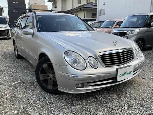メルセデス・ベンツ Ｅ３５０ 4MATICワゴンアバンギャルド 福岡県 2006(平18)年 13.4万km シルバー サンルーフ/純正ナビ/（AM/FM/CD/MD）/パワーシート（運転席/助手席）/シートヒーター（運転席/助手席）/ハンズフリー/ETC/オートライト/フォグランプ/電格ミラー/純正フロアマット/純正アルミホイール/保証書/取扱説明書/スペアキー×１