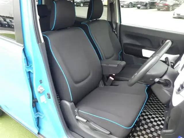 スズキ ハスラー X ターボ 千葉県 2014(平26)年 8万km サマーブルーM スズキセーフティサポート/アイドリングストップ/社外メモリーナビ/地デジTV/【DVD/CD再生機能　Bluetooth接続】/バックカメラ/ドライブレコーダー/革巻きステアリング/ETC/HIDヘッドライト/フォグライト/ウインカーミラー/携帯リモコン