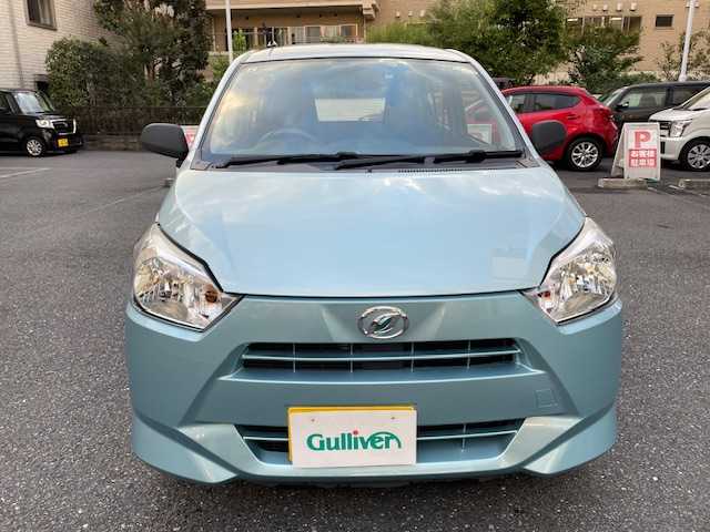 ダイハツ ミラ イース L 埼玉県 2017(平29)年 3.1万km スカイブルーメタリック 登録時30539km/社外ナビ/　・CD/ワンセグTV/アイドリングストップ/前後ドライブレコーダー/リアスポイラー/TRC/CVT/横滑り防止/フロアマット/取扱説明書