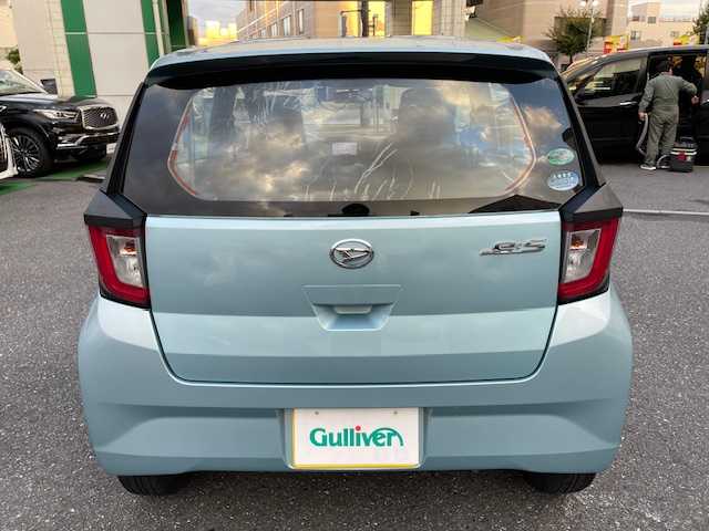 ダイハツ ミラ イース L 埼玉県 2017(平29)年 3.1万km スカイブルーメタリック 登録時30539km/社外ナビ/　・CD/ワンセグTV/アイドリングストップ/前後ドライブレコーダー/リアスポイラー/TRC/CVT/横滑り防止/フロアマット/取扱説明書