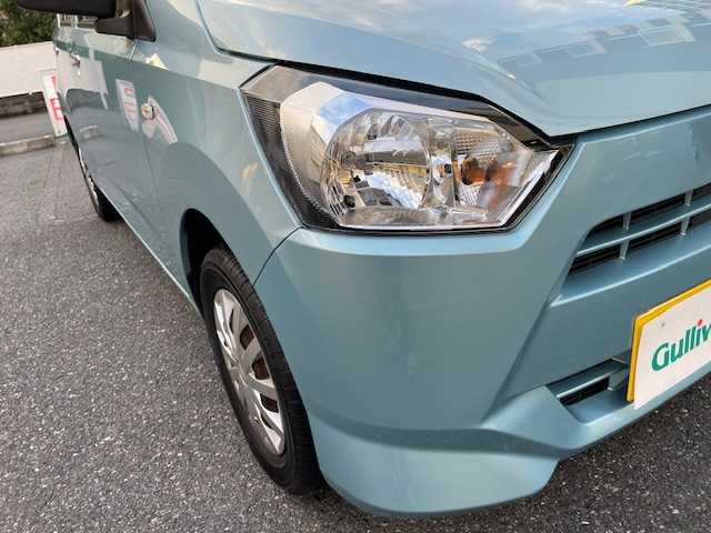 ダイハツ ミラ イース L 埼玉県 2017(平29)年 3.1万km スカイブルーメタリック 登録時30539km/社外ナビ/　・CD/ワンセグTV/アイドリングストップ/前後ドライブレコーダー/リアスポイラー/TRC/CVT/横滑り防止/フロアマット/取扱説明書