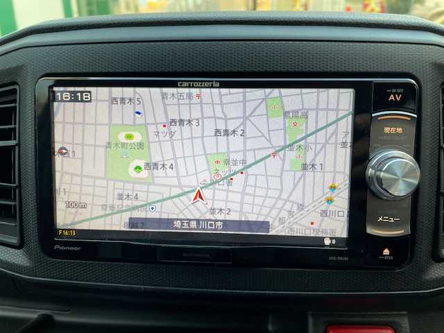 ダイハツ ミラ イース L 埼玉県 2017(平29)年 3.1万km スカイブルーメタリック 登録時30539km/社外ナビ/　・CD/ワンセグTV/アイドリングストップ/前後ドライブレコーダー/リアスポイラー/TRC/CVT/横滑り防止/フロアマット/取扱説明書