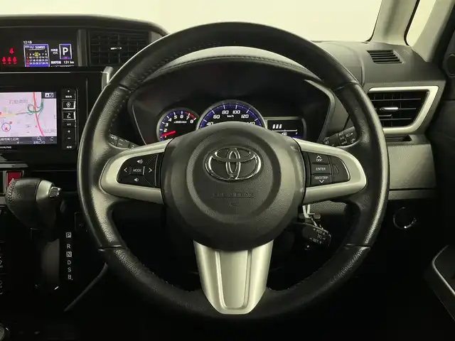 トヨタ タンク カスタムG S 新潟県 2018(平30)年 3.4万km レーザーブルークリスタルシャイン アルパインナビ/　　フルセグ/CD/DVD/BT/バックカメラ/クルーズコントロール/オートライト/シートヒーター/純正14インチアルミホイール/スマートキー