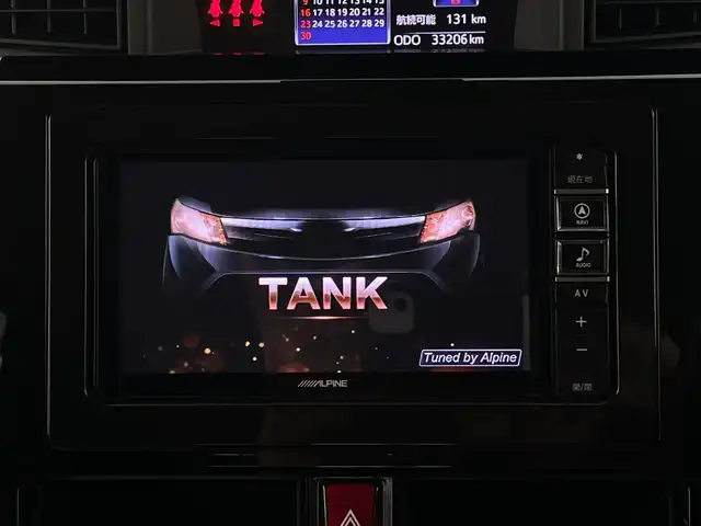 トヨタ タンク カスタムG S 新潟県 2018(平30)年 3.4万km レーザーブルークリスタルシャイン アルパインナビ/　　フルセグ/CD/DVD/BT/バックカメラ/クルーズコントロール/オートライト/シートヒーター/純正14インチアルミホイール/スマートキー