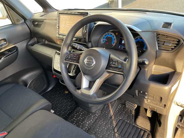 日産 ルークス HWS X プロパイロットED 千葉県 2021(令3)年 3.1万km フローズンバニラパール 純正9インチナビ/(フルセグ/BT/CD/DVD/FM/AM)/プロパイロット/オートホールド/リアサーキュレーター/全周囲カメラ/ドライブレコーダー/衝突被害軽減システム/クルーズコントロール/両側パワースライドドア/横滑り防止装置/ビルトインETC/アイドリングストップ/LEDヘッドライト/オートライト/電動格納ミラー/純正14インチAW/シートリフター/プッシュスタート/スマートキー/フロアマット/取扱説明書