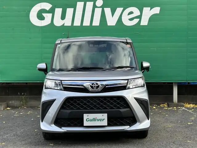 トヨタ ルーミー G 東京都 2024(令6)年 0.2万km ブライトシルバーM ワンオーナー/純正ナビ(NMZK-W73D)/・フルセグTV/Bluetoothオーディオ/DVD/バックカメラ/前後ドライブレコーダー（TZ-DR210)/前後コーナーセンサー/レーンキープアシスト/衝突軽減システム/ステアリングスイッチ/両側パワースライドドア/LEDヘッドライト/オートライト/オートハイビーム/ETC2.0/スマートキー/スペアキー×1/保証書/整備記録簿/取扱説明書