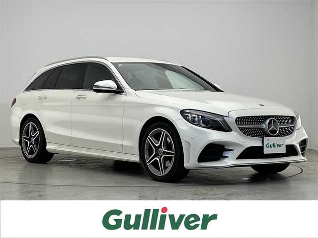 メルセデス・ベンツ Ｃ２２０ｄ ワゴン アバンギャルド 滋賀県 2019(令1)年 5.9万km パール 禁煙車/純正ナビ/（フルセグTV／Bluetooth／USB／Apple CarPlay／Android Auto）/Burmesterサウンド/全方位カメラ/ビルトインETC/ブラインドスポットモニター/前席シートヒーター/メモリーシート/前方ドライブレコーダー/レザーシート/レーンキープアシスト/ステアリングアシスト/パーキングセンサー/パドルシフト/アダプティブクルーズコントロール/前後ソナー/パワーバックドア/アイドリングストップ/ステアリングスイッチ/電動パーキングブレーキ/LEDヘッドライト/オートライト/プッシュスタート/スマートキー