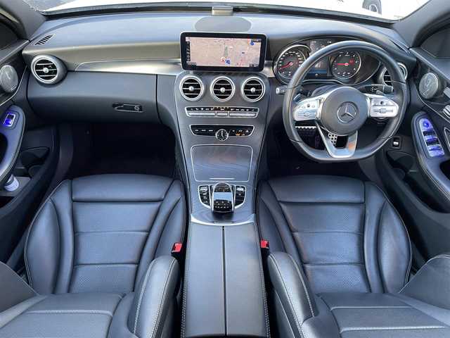 メルセデス・ベンツ Ｃ２２０ｄ ワゴン アバンギャルド 滋賀県 2019(令1)年 5.9万km パール 禁煙車/純正ナビ/（フルセグTV／Bluetooth／USB／Apple CarPlay／Android Auto）/Burmesterサウンド/全方位カメラ/ビルトインETC/ブラインドスポットモニター/前席シートヒーター/メモリーシート/前方ドライブレコーダー/レザーシート/レーンキープアシスト/ステアリングアシスト/パーキングセンサー/パドルシフト/アダプティブクルーズコントロール/前後ソナー/パワーバックドア/アイドリングストップ/ステアリングスイッチ/電動パーキングブレーキ/LEDヘッドライト/オートライト/プッシュスタート/スマートキー