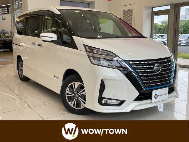 日産 セレナ e－パワー ハイウェイスター V 埼玉県 2020(令2)年 6.4万km ブリリアントホワイトパール エマージェンシーブレーキ/純正10インチSDナビ/　　CD/DVD/BT/フルセグ/アラウンドビューモニター/両側パワースライド/クルーズコントロール/純正LEDオートライト/純正15インチアルミホイール/ステアリングスイッチ/ETC