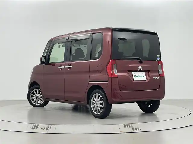 ダイハツ タント X SA Ⅲ 埼玉県 2017(平29)年 6.1万km ファイアークォーツレッドM 社外ナビ/(USB/Bluetooth/CD/DVD/ipod/AM/FM)/地デジフルセグ/バックカメラ/前方ドライブレコーダー/ETC/片側パワースライドドア/運転席シートヒーター/オートマチックハイビーム/衝突軽減ブレーキ/電動格納ミラー/パワーモード/プッシュスタート/ステアリングリモコン/社外フロアマット/純正ドアバイザー/155/65R14×4サマータイヤ車載