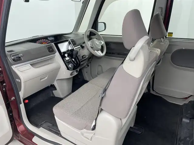 ダイハツ タント X SA Ⅲ 埼玉県 2017(平29)年 6.1万km ファイアークォーツレッドM 社外ナビ/(USB/Bluetooth/CD/DVD/ipod/AM/FM)/地デジフルセグ/バックカメラ/前方ドライブレコーダー/ETC/片側パワースライドドア/運転席シートヒーター/オートマチックハイビーム/衝突軽減ブレーキ/電動格納ミラー/パワーモード/プッシュスタート/ステアリングリモコン/社外フロアマット/純正ドアバイザー/155/65R14×4サマータイヤ車載