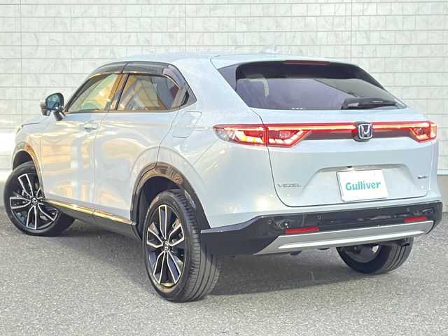 ホンダ ヴェゼル ハイブリッド e:HEV Z 福島県 2023(令5)年 0.8万km プレミアムサンライトホワイトパール 4WD/ホンダコネクトディスプレイ/フルセグTV/全方位カメラ/衝突軽減ブレーキ/オートクルーズ/ドライブレコーダー/LEDオートライト/ハンズフリーバックドア/パーキングソナー/ステアリングヒーター/純正ドライブレコーダー/ヒーター付きコンビシート/スマートキー