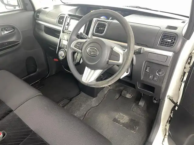 ダイハツ タント カスタム X 福島県 2015(平27)年 5.8万km パールホワイトⅢ SDナビ /【AM/FM/DVD/CD/Bluetooth/フルセグ】/型番:NX515/片側パワスラ /ステアリングスイッチ　/プッシュスタート　/・スマートキー　/ミラクルオープンドア　/オートライト　/・LEDライト　/純正14INアルミホイール　/オートミラー　/アイドリングストップ　/ETC/寒冷地仕様/