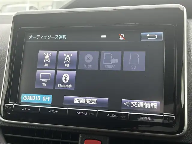 トヨタ エスクァイア Gi 福島県 2015(平27)年 6.9万km ボルドーマイカメタリック 純正ナビ（NSZT-Y64T）/（AM/FM/BT/CD/DVD/TV）/バックカメラ/クルーズコントロール/前席シートヒーター/両側パワースライドドア/ETC/ドライブレコーダー前後/LEDオートヘッドライト/純正15インチアルミ/スマートキー/プッシュスタート