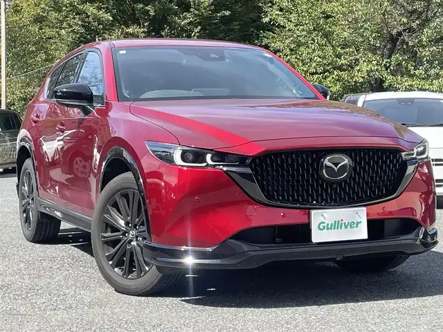 マツダ ＣＸ－５ 25S スポーツアピアランス 千葉県 2024(令6)年 1.6万km ソウルレッドクリスタルM 純正ディーラーナビ(AM/FM/BT/フルセグ/USB)/360°ビューモニター/前後ドライブレコーダー/レーダークルーズコントロール/駐車支援システム/走行モード切替機能/パワーバックドア/コーナーセンサー/バックカメラ/LEDヘッドライト/レーンアシスト機能/D/N側シートヒーター/ハンドルヒーター/LEDヘッドライト/ステアリングリモコン/パドルシフト/ETC/電動格納ミラー/純正フロアマット/プッシュスタート/バニティランプ