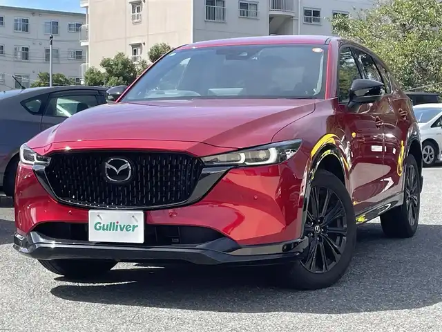 マツダ ＣＸ－５ 25S スポーツアピアランス 千葉県 2024(令6)年 1.6万km ソウルレッドクリスタルM 純正ディーラーナビ(AM/FM/BT/フルセグ/USB)/360°ビューモニター/前後ドライブレコーダー/レーダークルーズコントロール/駐車支援システム/走行モード切替機能/パワーバックドア/コーナーセンサー/バックカメラ/LEDヘッドライト/レーンアシスト機能/D/N側シートヒーター/ハンドルヒーター/LEDヘッドライト/ステアリングリモコン/パドルシフト/ETC/電動格納ミラー/純正フロアマット/プッシュスタート/バニティランプ
