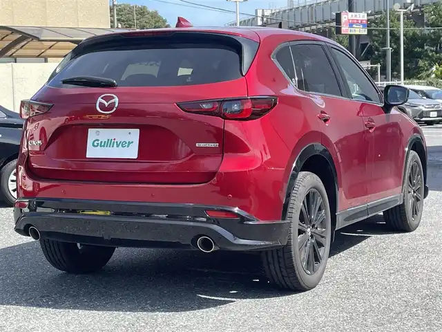 マツダ ＣＸ－５ 25S スポーツアピアランス 千葉県 2024(令6)年 1.6万km ソウルレッドクリスタルM 純正ディーラーナビ(AM/FM/BT/フルセグ/USB)/360°ビューモニター/前後ドライブレコーダー/レーダークルーズコントロール/駐車支援システム/走行モード切替機能/パワーバックドア/コーナーセンサー/バックカメラ/LEDヘッドライト/レーンアシスト機能/D/N側シートヒーター/ハンドルヒーター/LEDヘッドライト/ステアリングリモコン/パドルシフト/ETC/電動格納ミラー/純正フロアマット/プッシュスタート/バニティランプ